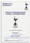 Michael Dawson Match Worn Tottenham Hotspur Match Worn Shirt Signed