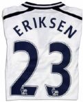 Christian Eriksen Match Worn Football Shirt Signed