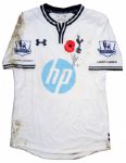 Jan Vertonghen Match Worn Tottenham Hotspur Match Worn Shirt Signed