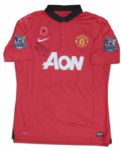 Marouane Fellaini Match Worn Soccer Jersey Signed