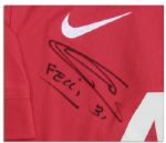 Marouane Fellaini Match Worn Soccer Jersey Signed