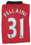 Marouane Fellaini Match Worn Soccer Jersey Signed