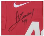 Adnan Januzaj Manchester United Match Worn Shirt Signed