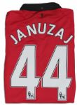 Adnan Januzaj Manchester United Match Worn Shirt Signed