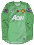 David DeGea Match Worn Manchester United Shirt Signed