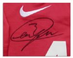 Manchester United Football Shirt Match Worn and Signed by Patrice Evra