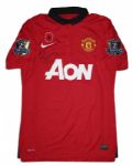 Tom Cleverley Match Worn Manchester United Shirt Signed