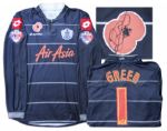 Robert Green Queens Park Rangers Match Worn Football Shirt Signed
