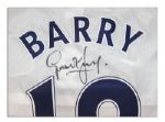 Gareth Barry Match Worn Everton Football Shirt Signed
