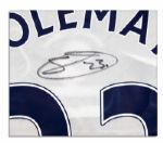 Seamus Coleman Match Worn Everton Football Shirt Signed