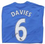 Curtis Davies Match Worn Hull City Football Shirt Signed
