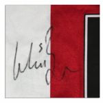 Wes Brown Match Worn Sunderland Football Shirt Signed