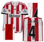 Ki Sung-Yueng Match Worn Sunderland Football Shirt Signed