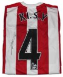Ki Sung-Yueng Match Worn Sunderland Football Shirt Signed