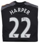 Steve Harper Match Worn Hull City Football Shirt Signed