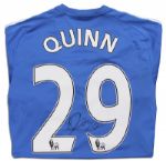 Stephen Quinn Match Worn Hull City Football Shirt Signed