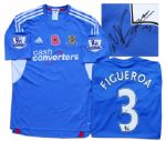 Maynor Figueroa Match Worn Hull City Football Shirt Signed