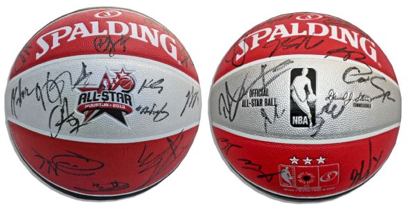 NBA 2013 All-Star Basketball Signed by 24 Players -- Includes Kobe Bryant & Kevin Garnett -- With NBA COA