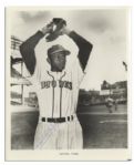 HOFer Satchel Paige 8'' x 10'' Photo Signed