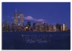 Collection of 10 World Trade Center, New York City Full Color Postcards -- Postmarked 9/11/01