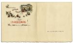 Reverend Martin Luther King, Senior & Mrs. King Christmas Card 