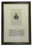 Rare Unpublished Thoreau Handwritten Notes -- Relating to His Theme of Actual Experience -- ''...principle witness. We do not want want [sic] to see hear the man who saw the track only...''