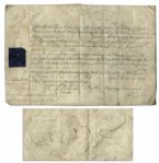 King George III Document Signed