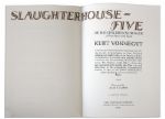 Kurt Vonnegut Signed ''Slaughterhouse Five'' Leather Bound Limited Edition
