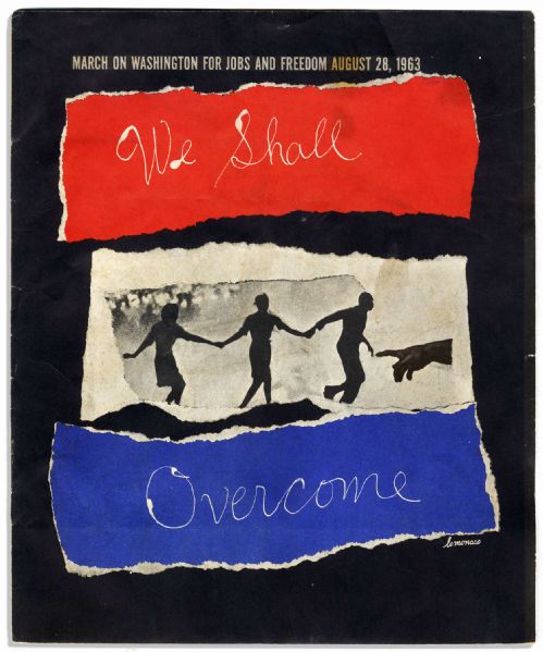 ''We Shall Overcome'' Portfolio From the ''March on Washington for Jobs and Freedom'' -- Rare Complete Portfolio of Collages Issued by the National Urban League as a Memento for Marchers