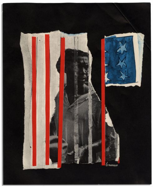 ''We Shall Overcome'' Portfolio From the ''March on Washington for Jobs and Freedom'' -- Rare Complete Portfolio of Collages Issued by the National Urban League as a Memento for Marchers
