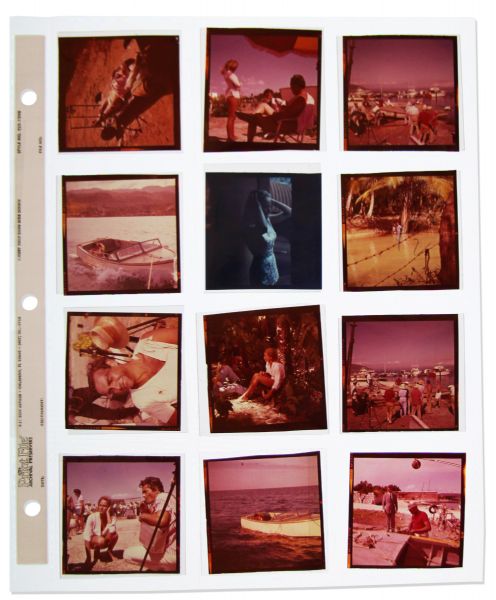 Transparencies of On-Set Photography Taken During The Filming of The First James Bond Movie, ''Dr. No''