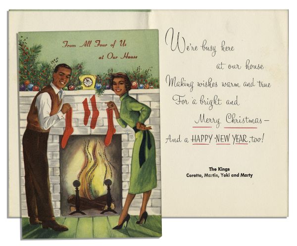 Martin Luther King, Jr. Family Christmas Card