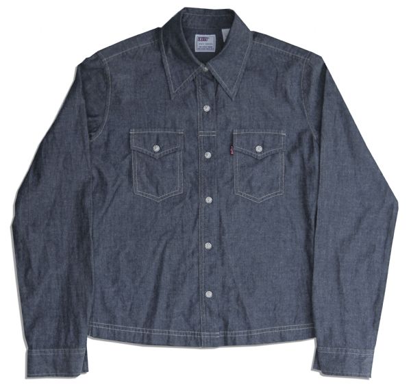 Mena Suvari Costume Piece From ''Sugar & Spice'' -- Chambray Shirt by Levi's