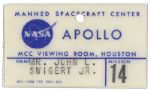 Jack Swigerts Apollo 14 NASA Badge