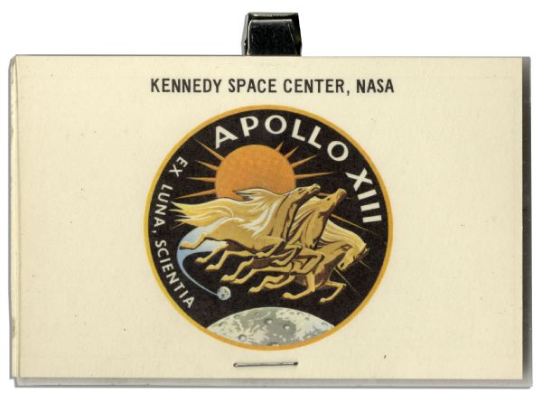 Jack Swigert's Own Ticket to The Launch of Apollo 13 -- The Mission he Piloted -- Likely Used by a Friend or Family Member, or Unused & Kept as a Souvenir