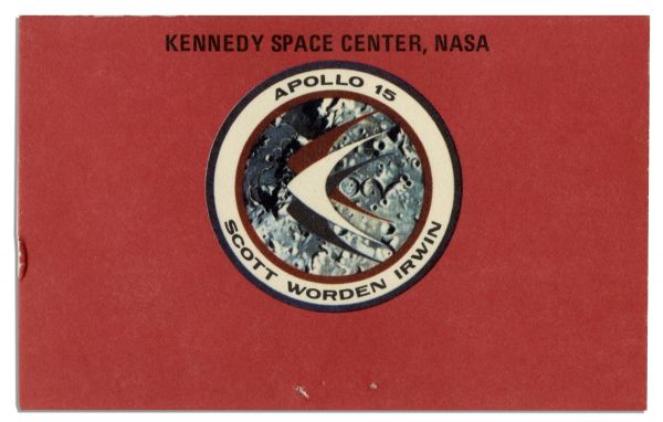 Jack Swigert's Own Ticket to The Launch of Apollo 15