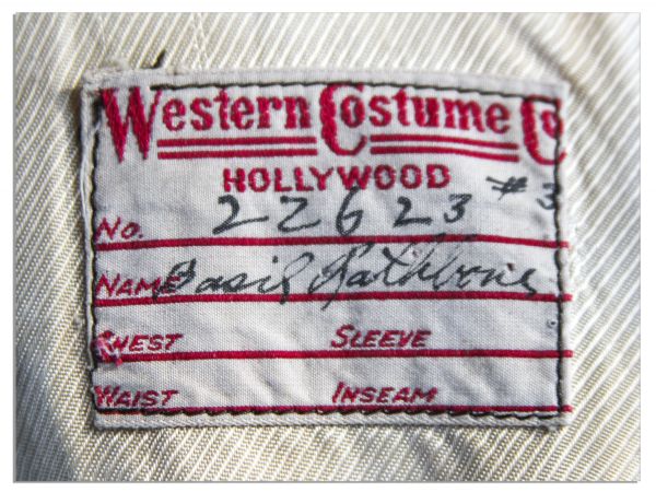 Basil Rathbone Velvet Tunic From ''Adventures of Robin Hood'' by Western Costume