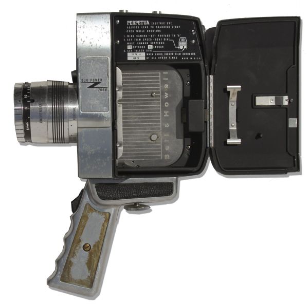 Rare ''Jaws'' Super-8 Camera -- Used to Shoot Behind-The-Scenes Footage