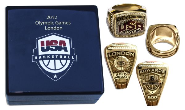 Olympics Gold Championship Ring Awarded to Women's Basketball Star Teresa Edwards -- Where She Served as Chef de Mission of the U.S. Team at The 2012 Games