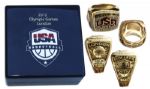 Olympics Gold Championship Ring Awarded to Womens Basketball Star Teresa Edwards -- Where She Served as Chef de Mission of the U.S. Team at The 2012 Games