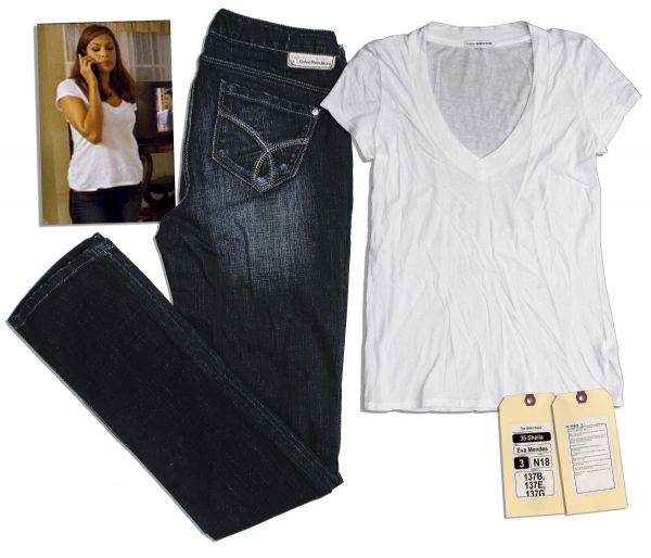 Eva Mendes Wardrobe From Will Ferrell Comedy ''The Other Guys''