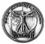 Jack Swigert's Personally Owned Skylab II Robbins Medal Flown, Serial Number 39