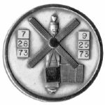 Jack Swigert's Personally Owned Skylab II Robbins Medal Flown, Serial Number 39