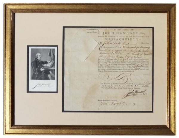 John Hancock Document Signed