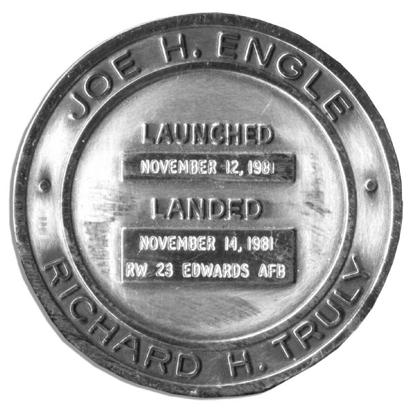 Jack Swigert's Personally Owned STS-2 Robbins Medal Unflown, Serial Number 223