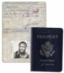 Heavyweight Champion Joe Frazier U.S. Passport