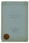 Orville Wright Typed Letter Signed & Document Signed in Type From The National Aeronautic Association -- ''...it was by merest chance that any of us were present at the landing...''