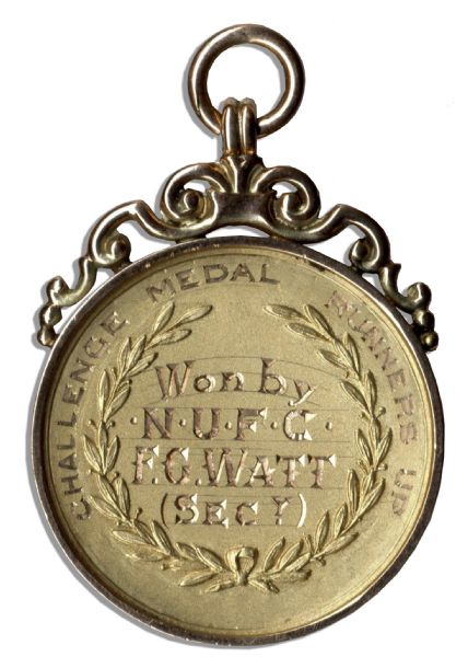 Rare Football Association Cup Medal From 1911