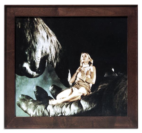 Jessica Lange ''King Kong'' Costume -- With Mannequin & a Giant Framed Movie Still Photograph Measuring 35'' x 29.5''