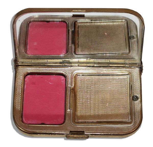 Marlene Dietrich Personally Owned Sleigh Bells Makeup Compact by Coty